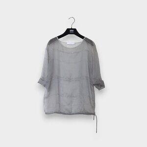 Fabiana Filippi  top blouse with monili trim size xs